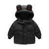 Jackets LZH Toddler Baby Boys Winter For Hooded Thick Warm Girls Down Jacket Children's Outerwear Coats Kids Clothes 2-6Y 220901