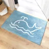 Tappeti Lettera Design Tappetino da bagno antiscivolo PAVIMENTO MOQUETTE Zerbino Corridoio Portico Tappeto per la casa Soggiorno Tappetini Doccia Dropship