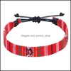 Bracelets de cheville boh￨me pour hommes pour hommes femmes faites ￠ la main Friendship plage Bracelet pieds nus sur la cha￮ne de jambes Boho Foot Jewelry Drop Deliv Dhjww