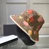 Apple Pattern Outdoor Hat Summer Sun Protection Cap Men Men Wide Brim Hats Letter Print Designer Caps