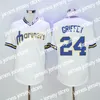 Camisas de beisebol James 1984 1995 aposentado 24 Ken Griffey Jr Jersey de beisebol vintage Flexbase 2016 Bordado de pulôver de base legal e costura