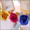 Decorative Flowers Wreaths Creative Gifts Lasts Forever Rose Flowers For Lover Wedding Christmas Valentines Mothers Day Decoration 2 Dhsfv