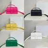 Women's bag 2023 spring new solid color fashion long portable shoulder bag size 24cm