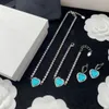 2022 Top design Love Jewelry Sets Bracelet Earrings Necklace bangle bangles chains dinh van Brandjewelry8 designer jewelry luxury pulsera Cjeweler heart gift