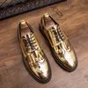 Shoes Brogue British Personality Men PU Tassel Carved Lace Fashion Business Casual Wedding Party Daily 61