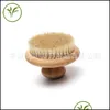 Badborstar svampar skrubber bambu badborstar adt naturliga borstar tvätt borst kropp ren mas exfoliator 8 6hy q2 droppleverans dh0uz