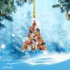 2022 Addobbi per l'albero di Natale Regali di Natale Decorazioni per auto per la casa delle vacanze