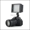 Iluminação contínua LightDow LD-160 High Power Power 160pcs LED Video Câmera Luz de Camera DV Po Lâmpada com três filtros para CA Fansummer DHM3W