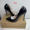 Original Box Women Designer Dress Shoes High Heels Womens Luxurys Patent leather Pumps Lady Wedding 6 8 10 12cm Heel