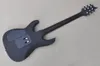 Mat Siyah UNUSAL ELEKTRİK GİTAR ile gül ağacı klavyeli Floyd Rose