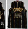 2022youth 키즈 남자 농구 유니폼 1 트레이시 15 Vince McGrady Carter Retro Jersey 1996-97 1998-99 1999-2000