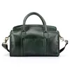 Duffel Bags Fashion Genuine Leather Ladies Luggage Cow Vintage Travel Bag Simple Shoulder Messenger Tide Hand-brushed Female