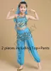Bühnenkleidung Kinder Kind Orientalischer Bauchtanz Kostüm Kostüme Tänzerin Kleidung Bollywood Für Mädchen Frauen Erwachsene