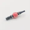 Glass Bead Bling 3.41 inches nector collector straw Smoking pipes thick glass filter tips tube mouthpieces