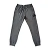 Pantalones para hombres ropa nueva de color puro pantalones de ch￡ndal holgado de ch￡ndal 62390