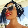 선글라스 패션 고양이 안구 결정 선글라스 여성 2018 이탈리아 브랜드 새로운 디자이너 대형 태양 안경 모조 다이아몬드 안경 여성 음영 T220831