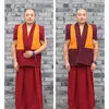 Ethnic Clothing Autumn And Winter Lama Monk Clothes Blended With Plush Warm Vest Coat Men's Shawl Tibetan Dongga