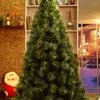 Décorations de Noël 1,8 m / 180 cm Green crypté arbre en pin à aiguille en pin avec ornements