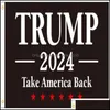 Drapeaux de bannière Campagne 2024 pour les drapeaux présidentiels des États-Unis possédant une grâce naturelle Drapeau Élection Mixcolor Bannières Reprendre l'Amérique Couleur Dhpr0