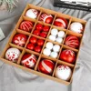 Party Decoration Christmas Balls Tree Ornaments Snowflake Ball Xmas Hanging Pendants Home Decor 2022 Year Noel Navidad