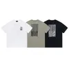 T-shirts pour hommes de haute qualité Luxury Barcode Imprimerie Men Femmes Femmes Summer Style T-shirt Coton Surdimension