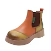 Boots Sweet Cool Martin Boots Women s British Style Summer Colorful Chimney Nake platform women shoes 220824