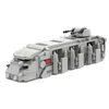 Blocks Blocks MOC Space Wars Imperial Soldiers Troop Transporte Car Building Blocks Kit Carrier Modelo de veículo Toys Para crianças Presentes de aniversário T220901