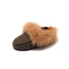 SLIPPER KIDS SCHOENEN KINDEREN KINDEREN KUNSTEN GLOOTEN BABY MEISJES Slip op Slippers Teuter jongens Red Brand Flats Princess Glaasjes voor Winter 220902