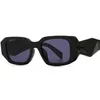 Sunglasses Vintage Oversize Square Womens Est Italy White Sun Glasses Three-Dimensional Design Temples Gafa