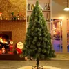 Décorations de Noël 1,8 m / 180 cm Green crypté arbre en pin à aiguille en pin avec ornements