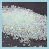 Nail Art Decorations Nail Art Decorations 10G/Bag Mini Bubble Ball Beads 0,6 m Gemengd Tiny voor glazen Globe Sile Mold Filler Charms Diy DHMNA