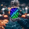 ハロウィーンLEDマスクラミナスマスク25ダイナミックな写真25まだ絵画的な顔を変える誘導パーティーダンスバーの雰囲気