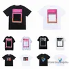 Été Hommes Femmes Designers T-shirts Lâche Tees Offs Marques De Mode Tops Homme Casual Chemise Luxurys Vêtements Street White Shorts Manches 0PTH