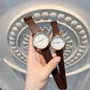 Mu￱ecos de pulsera Pablo Raez Mujeres Casuales Relojes Fashion Genuine Leather 'Wallwatch Vintage Lady Clock Luxury Ultra Thin Mujer