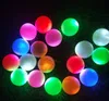 12PC/torba LED Golf Balls 6 kolorów Luminous Golf Ball Light Up Glow in the Dark Ball na nocny trening High Hardness Materiał do golfowych piłek