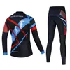 2024 Pros Herren Winter Radfahren Jersey Set Long Sleeve Mountain Bike Cycling Clothing Atmungsfreie MTB -Fahrradkleidung tragen Anzug M10