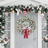 Weihnachtsdekorationen Garland Cartoon statische Aufkleber Feuchtigkeitsdicht Fenster Glas T￼r Urlaub Home Dekoration JS22
