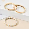 Charm Bracelets Gold Color Boho For Women Tila Beads Pulsera Mujer 2022 Adjustable Summer Friends Jewelry Gifts