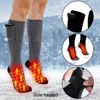 Sports Sports Winter Outdoor quente para frio e vento aquecido por bateria unissex Thermo-socks confortáveis