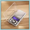 Weighing Scales Mini Electronic Pocket Scale 100G 200G 0.01G 500G 0.1G Jewelry Diamond Nce Lcd Display With Retail Package 8 S2 Drop Dhlez