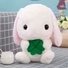 Plush Dolls 43cm Cute Stuffed Rabbit Plush Toy Soft Toys cushion Bunny Kid Pillow Doll Birthday Gifts for Children Baby Accompany Sleep Toy 220902