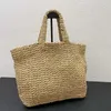 Designers sac à main sac de plage en néoprène Lafite tissage Beach Bags Bucket fourre-tout sac de marque grande capacité mode sac à bandoulière léger designers 40cm