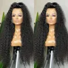 Perruque Lace Front Wig ondulée 13x6 13x4, cheveux naturels bouclés, pre-plucked, Deep 360, Frontal 4x4, avec Closure, pour femmes