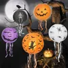 Autres fournitures de fête d'événement Halloween lanterne en papier citrouille araignée chauve-souris squelette pendentif suspendu accessoires d'horreur décoration extérieure maison 220901