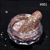 Nail Art Decorations Nail Art Decorations Box Reflecterende glitter Crystal Diamant Dust Shiny Iridescent Micro Boor voor Decorationsna Dh4jq