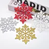 Christmas Decorations 1 Set Of Shiny Snowflake Decoration Small Applique Wholesale Wedding Celebration Supplies Winter