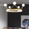 Lampes suspendues Designer Lustre Chambre Chambre Foyer Personnalité Créative Couronne Moderne Luxe LED Plafond
