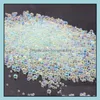 Nail Art Decorations Nail Art Decorations 10G/Bag Mini Bubble Ball Beads 0,6 m Gemengd Tiny voor glazen Globe Sile Mold Filler Charms Diy DHMNA