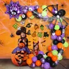 Other Event Party Supplies Halloween Decoration Balloon Set Skull Pumpkin Balloons Ghost Festival 220901