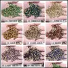 Nail Art Decorations Nail Art Decorations Glass Pointback Rhinestones Mini Many Colors Ss3 1.M 1440Pcs Shiny Stones Loose Strass Bead Dho0U